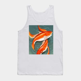 The Art of Koi Fish: A Visual Feast for Your Eyes 15 Tank Top